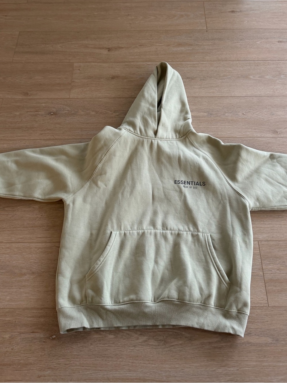 Essentials Men's Hoodie in Sage Green